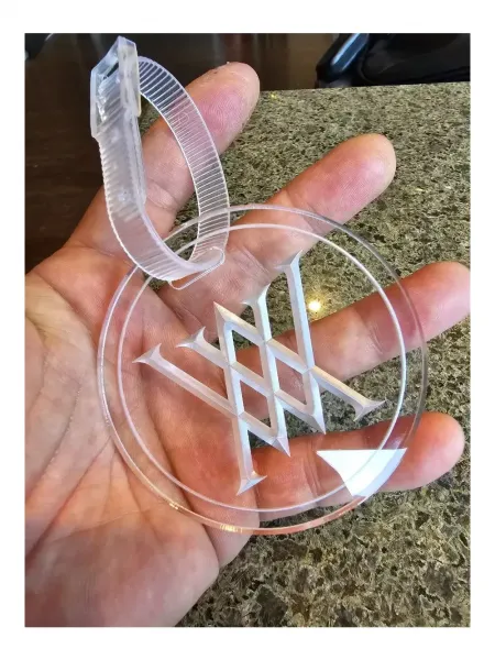 정품)어뉴골프 네임텍 골프가방 네임텍 골프백 네임텍