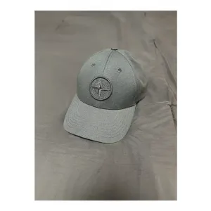 스톤아일랜드 코튼 볼캡 블랙