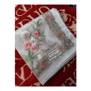 니나리치 자수 손수건,새상품